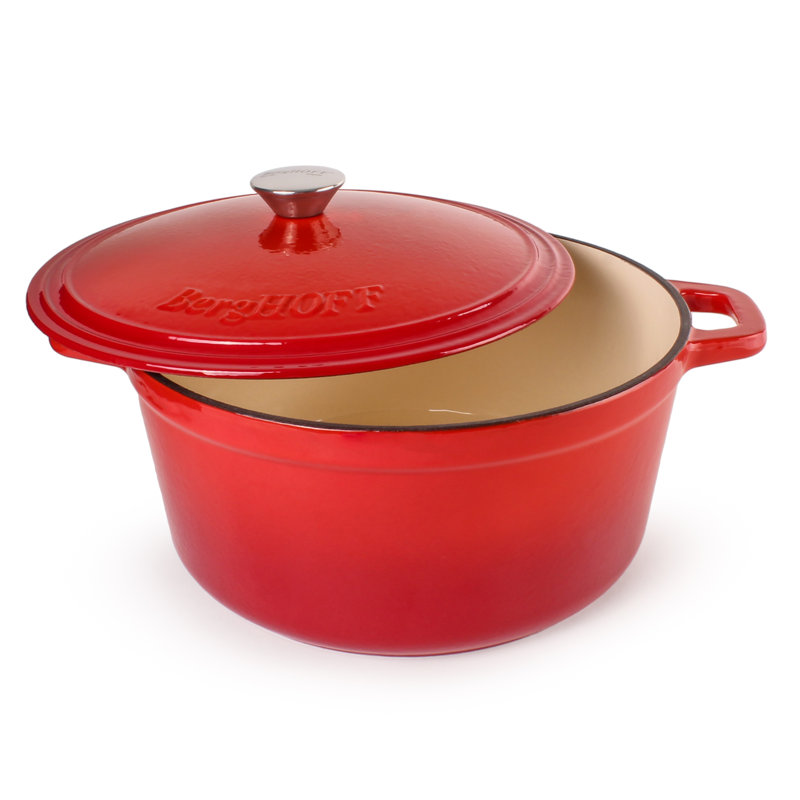 BergHOFF Neo 7Qt. Cast Iron Round Covered Dutch Oven