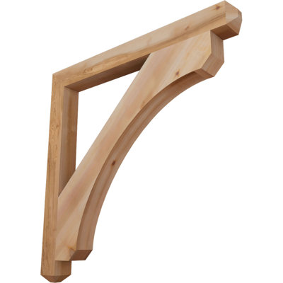 H Support en bois / corbeau