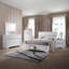 Très grand lit moderne avec rangement blanc