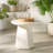 Hanf Concrete Accent Table