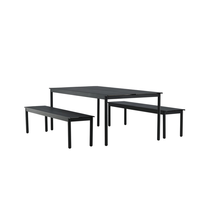 Erjona Aluminum Outdoor Bench