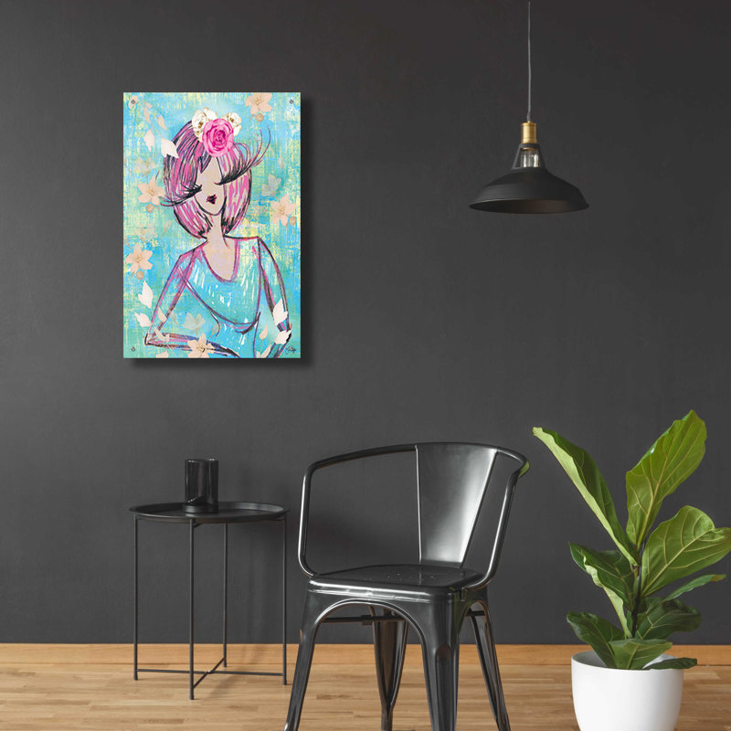 «Classy and Fabulous» par Yass Naffas Designs, art mural en verre acrylique, H 36 po x l 24 po x P 0,2 po