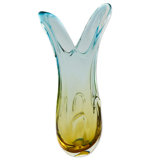 Handmade Glass Floor Vase