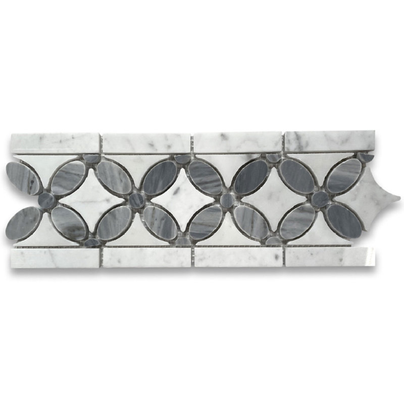 Carreau de mosaïque 4 po x 11 po