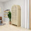 Elegant Arch Design Sideboard with Hollow Rattan Doors and Ample Storage Perfect for Modern Interiors and Organization