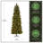 Slim Pre-Lit Pine Tree-1998159585