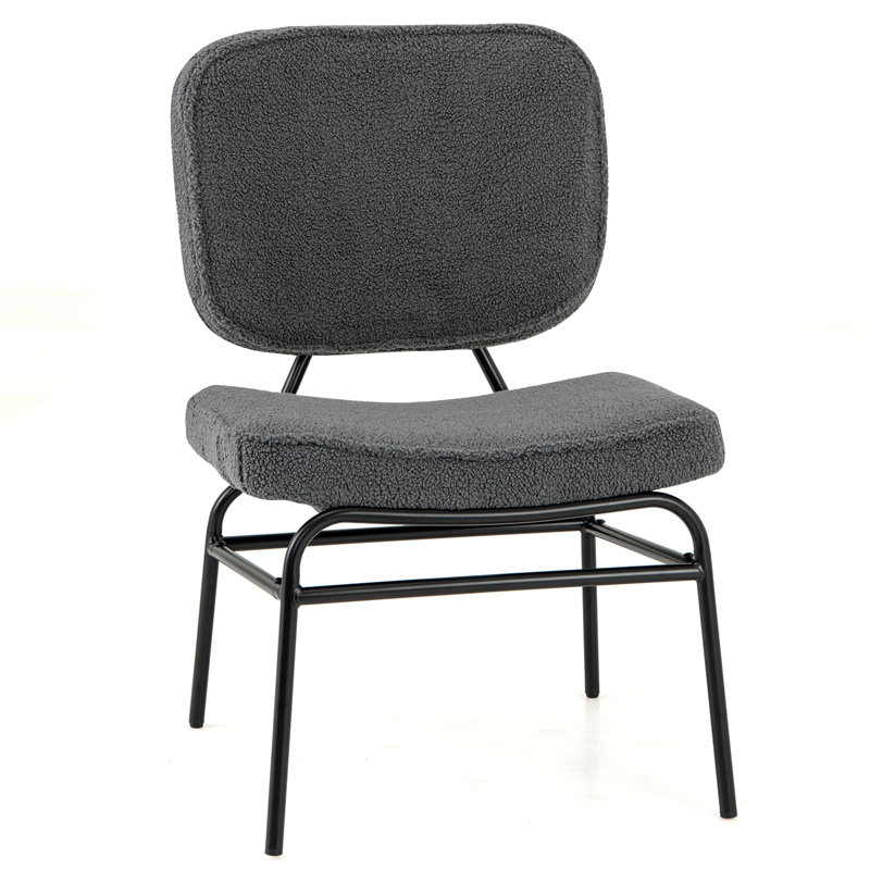 Ashrfi Upholstered Fabric Armless, Grey