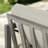 Marindo Patio Aluminum Swivel Club Chair Lounge Chair With Sunbrella Cushions
