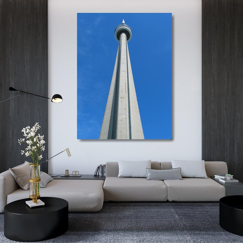 CN Tower, Toronto, Canada, 48" H x 36" W