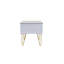 Allem 1 Drawer Bedside Cabinet (Ready Assembled)-1414202842