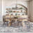 Wide Hallway Rug: Vintage Washable Soft for Living Room Bedroom Water Resistant Carpet with Non-Slip Backing for Entry Kitchen Dining Room Thin Bathroom Floor Mat(Brick)-1837069371-1813402913