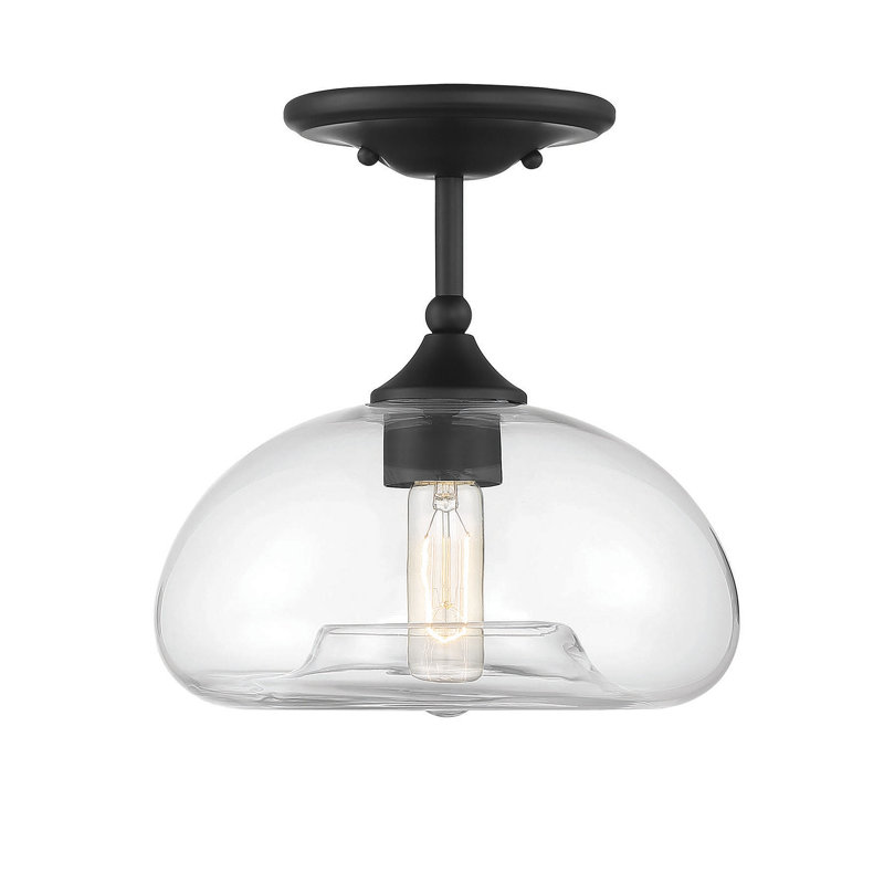 Plafonnier 1 lumière Lani noir mat Lani, Noir mat