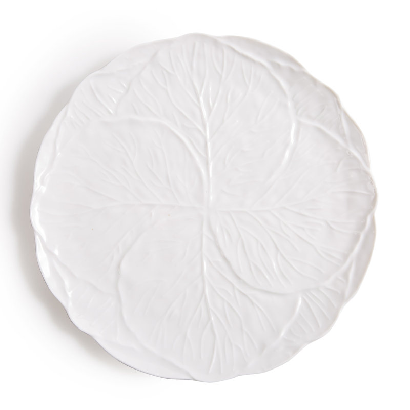 CABBAGE LEAF PLATES SET OF 4
