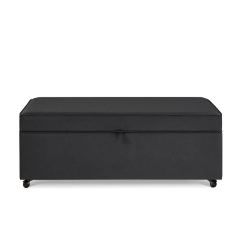 Modern Large Comfortable Storage Sofa Chair with Wheels Bench, Entryway Bench