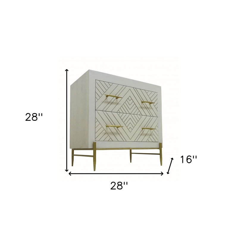 Table de chevet 28 po