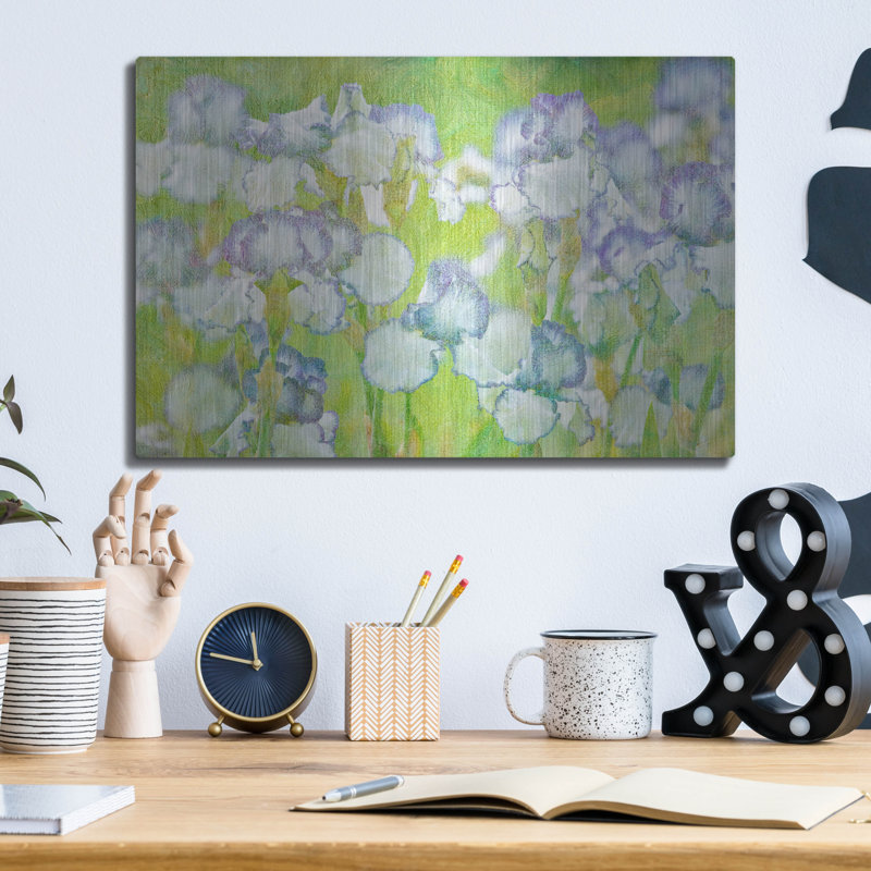 «Lime Floral» par Dennis Frates, H 12 po x l 16 po