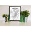 Austin, carte de la ville, impression-24706029