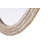 Dennard Oval Cornhusk Mirror in Linen White-108455846
