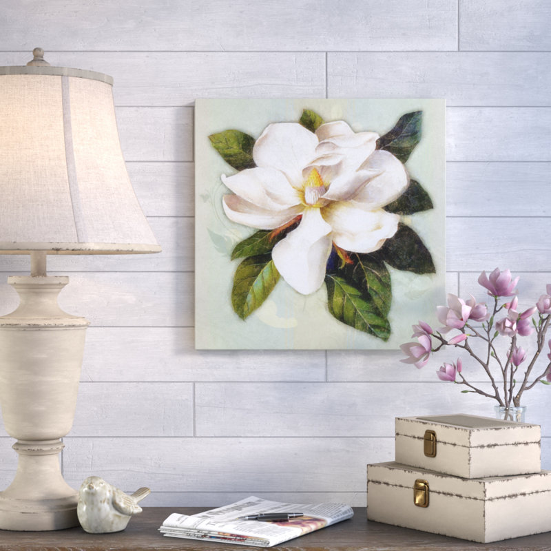 «Nouveau Botanica» par Tina Lavoie, impression sur toile, H 14 po x l 14 po