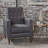 Fabric Upholstered With Recliner Function Chair Mid-Century Modern With Recliner Function Pushback Single With Recliner Function Sofa With Thicker Seat Cushion Tufted Upholstered Sofa With Wooden Leg