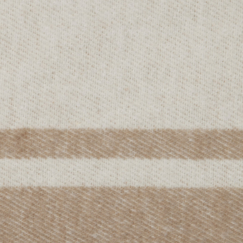 Viletta Quilted Throw Blanket, Beige/Oat