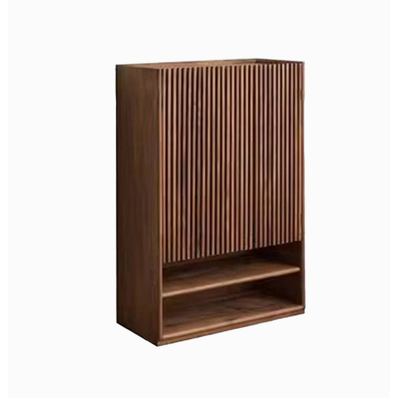 Armoire à chaussures en bois massif, armoire à chaussures murale ultra-mince