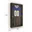 Snap - Présentoir en jersey de sport - Boîte-cadre acrylique - 20 po x 30 po - Décoration murale noire