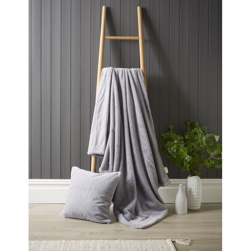 Pyper Square Throw Pillow Cover, Grey, 60cm H x 60cm W x 1cmD