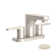 Identity Centerset 2-Handle Bathroom Faucet with Push Pop Drain Assembly