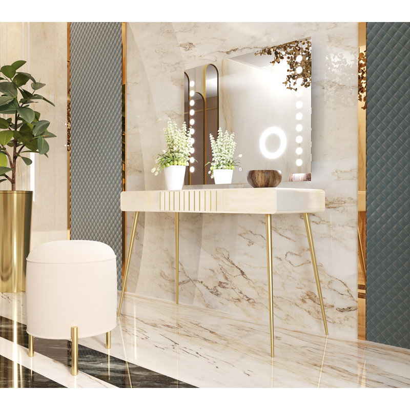 Anieta Dressing Table with Mirror