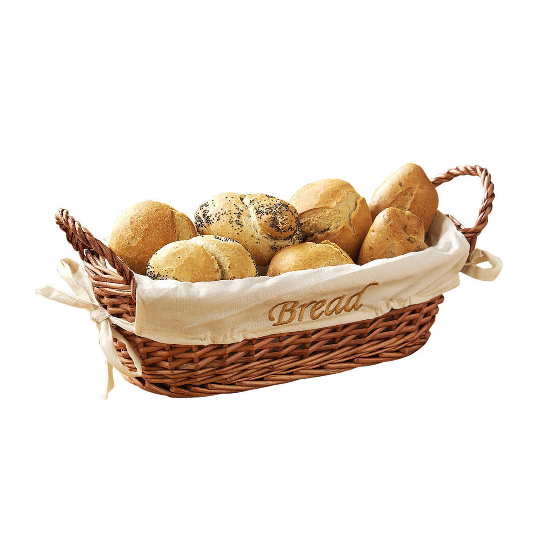 Brambly Cottage Adelene Wicker/Rattan Bread Basket