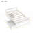 Twin Size Platform Bed, With Two Drawers-1812543982
