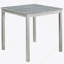 Ensemble de table 5 pièces à hauteur de comptoir, ensemble de table de cuisine en bois avec table carrée et 4 chaises rembourrées, ensemble de table de salle à manger à hauteur de comptoir avec décoration en cristal et ensemble de chaises, gris argenté-1080833032-1080833143