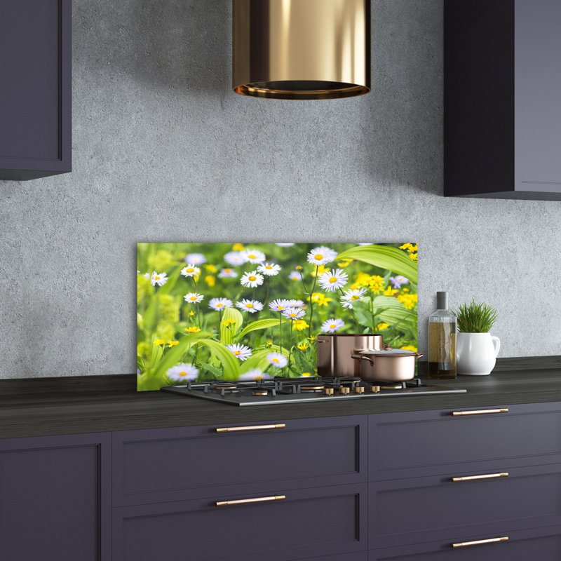 Lonas 50cm W x 100cm L Glass Peel and Stick Panel
