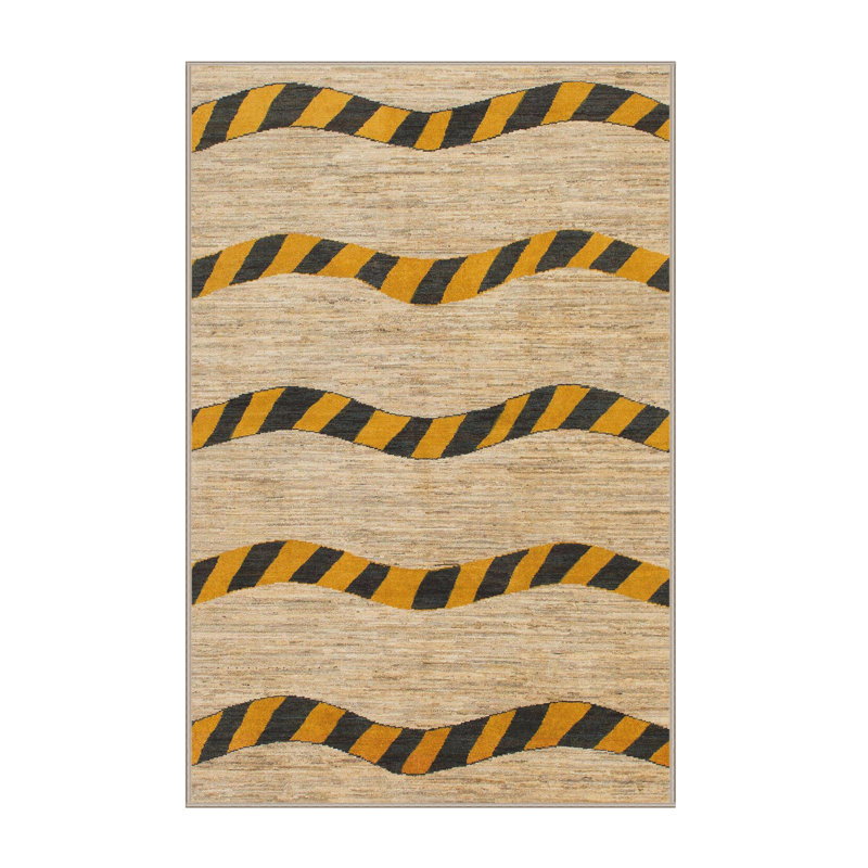 Dihein Indoor Rug, Rectangle 5' x 7'