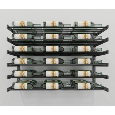 Abbie-Marie Wall Mounted Wine Bottle Rack