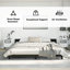 Structure de lit Singha, support de lattes, sans matelas, similicuir-297720171-297720149