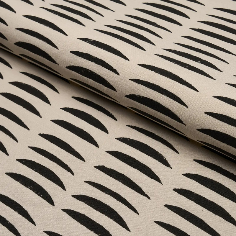 Hansen Embroidery Fabric, Brown/ Neutral
