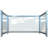 Amaro Desk Privacy Panel Frame