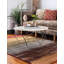 Tapis beige / rouge Ivetta-86600124