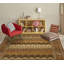 Hand Knotted Wool Chevron Area Rug-1456968127