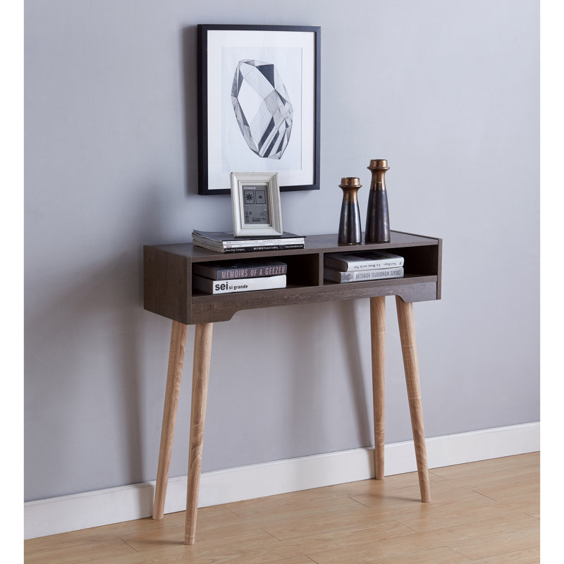 91.4cm Console Table, Walnut Oak