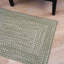 Tapis rectangulaire en laine / polypropylène tissé à la machine Rectangle-1312275698