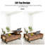 Table basse à tréteaux avec rangement Holtz-380287287