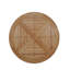 West Bay Outdoor Round Teak Bar Table
