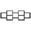 Wall Shelf Black Oak Engineered Wood-1795580659