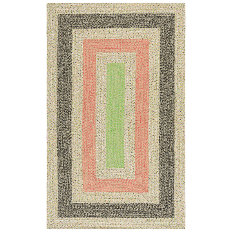 Whiddon Woven Performance Machine Washable Performance Chevron Indoor/Outdoor Area Rug, Rectangle 5' x 8'