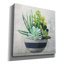 «Succulent Still Life 2 Navy» par Julia Purinton, art mural sur toile-1708529009
