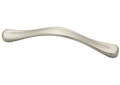 Poignée barre 5 po en acrylique transparent bronze champagne