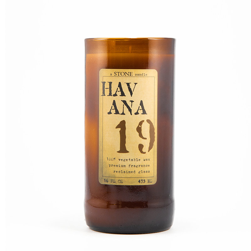 Havana 16Oz Everyday Reclaimed Bottle Candle